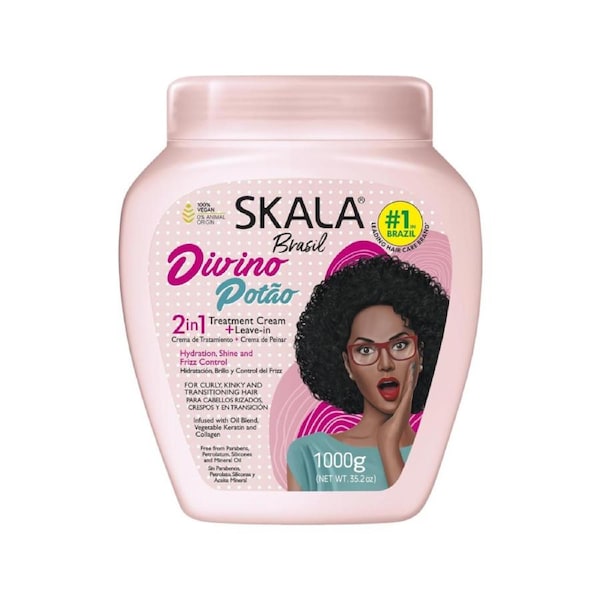 Skala Curl Power Divini Potao 2 in 1 Treatment Cream & Leave-in 1000g (35.2oz)