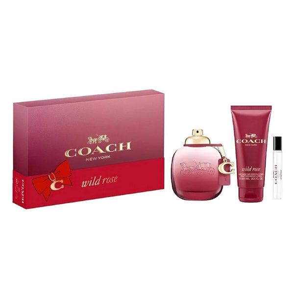 Coach Wild Rose EDP 3 Piece Gift Set By Coach (Women's)