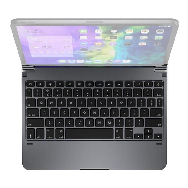 Brydge 11.0 Pro Wireless Bluetooth Keyboard for IPad Pro 11-inch (2nd Gen) BRY4012-B - Space Gray Grey