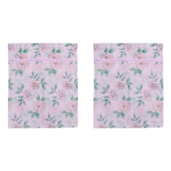 2PK Wicked Sista Camilla Rose Delicate Laundry Mesh Wash Bag w/ Zip Lock 40x50cm