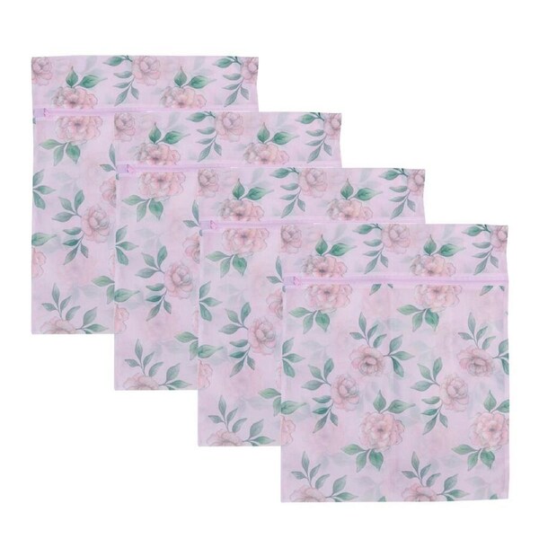 4PK Wicked Sista Camilla Rose Delicate Laundry Mesh Wash Bag w/ Zip Lock 40x50cm