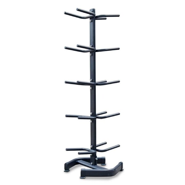 Bodyworx 10-Slot Medicine Ball Home Gym Rack Stand 55x154cm Black