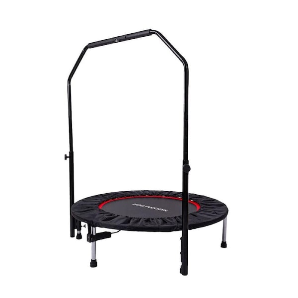 Bodyworx Rebounder Trampoline w/Handle Bounce Jumping Home Fitness Exercise 40in