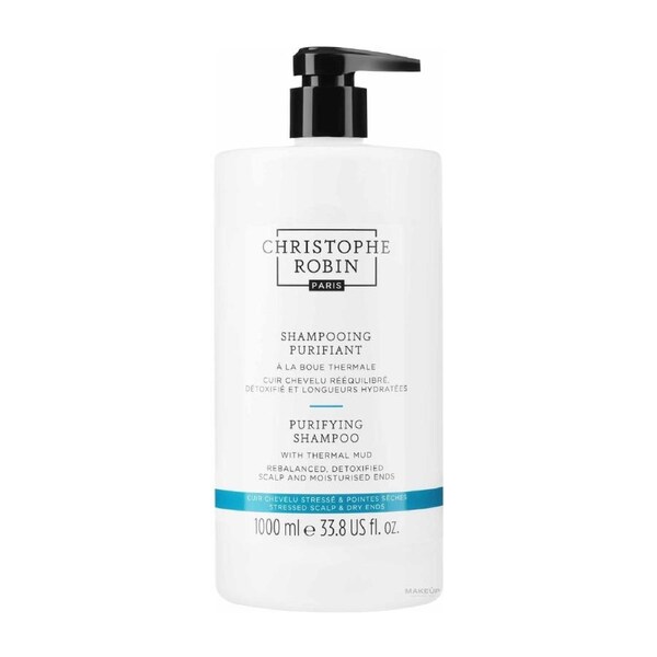 Christophe Robin Purifying Shampoo with Thermal Mud 1000mL
