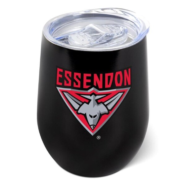 Essendon Bombers AFL Stainless Steel Travel Coffee Mug Cup Drink Tumbler
