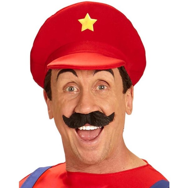 Red Plumber Adult Hat