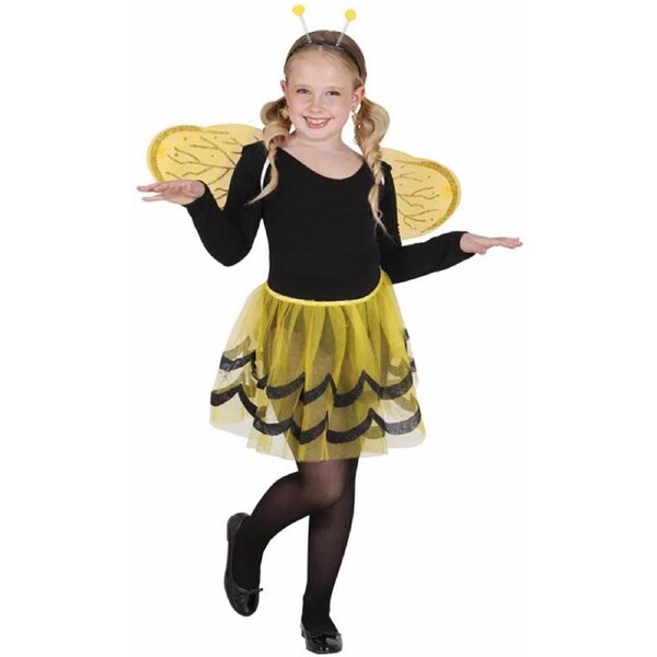 Bee Tutu Wings and Antennae Kids Set