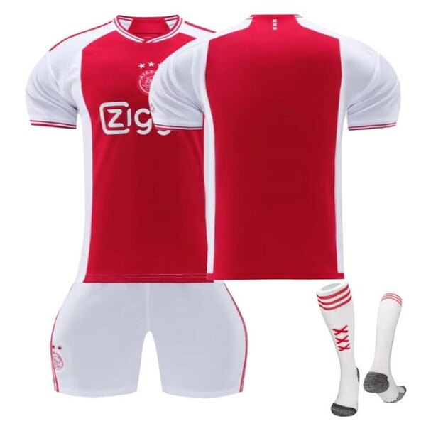 Nevenka Ajax Home Jersey 23/24 Soccer Practice Outfits for Kids Adults 24