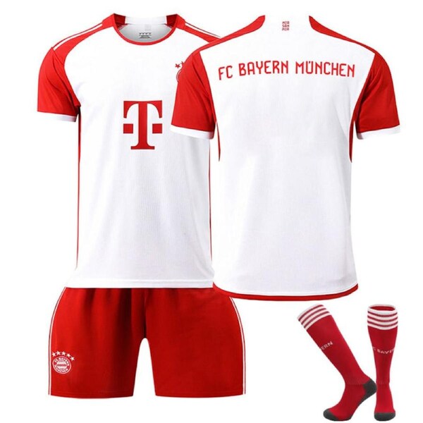 Nevenka Bayern Home Jersey 23/24 Soccer Practice Costume for Kids Adults 22
