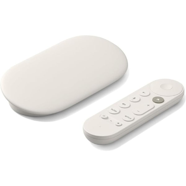 Google TV Streamer 4K - Fast Streaming Entertainment on Your TV with Voice Search Remote