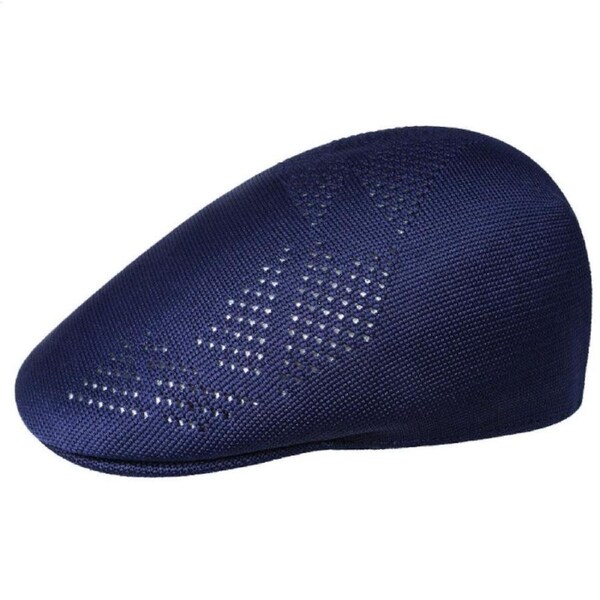 Kangol Mens Neo Geo Ivy Flat 507 Hat Cap Newsboy Gatsby Golf Driving - Navy L