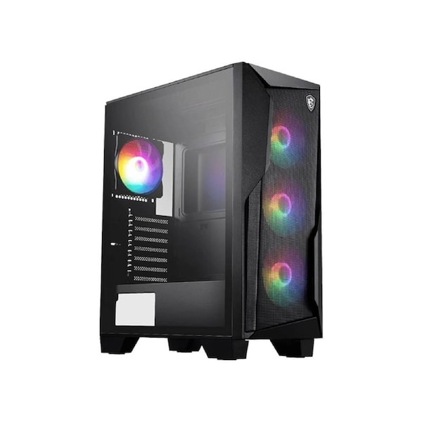 MSI MAG FORGE 130A AIRFLOW ATX Computer Case - Black