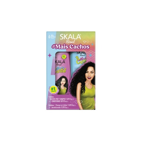 Skala Brasil Mais Cachos Perfect Curls Shampoo & Conditioner Kit 325mL