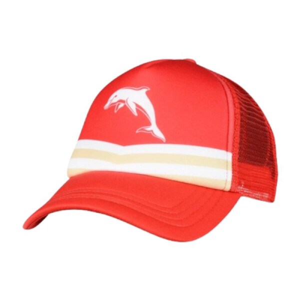 NRL Retro Trucker Cap - Dolphins - Hat - Adult