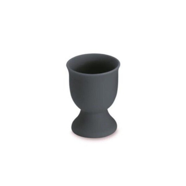 Avanti Hygienic Durable Food-Grade Heat Resistant Silicone Egg Cup - Charcoal