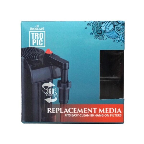 Bioscape 320L/h Hanging Filter Replacement Carbon Cartridge 2 Pack (BIS531b)