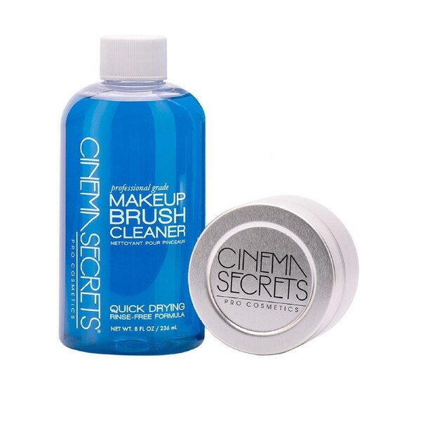 Cinema Secrets Brush Cleaner - 8oz / 236ml with cleansing tin