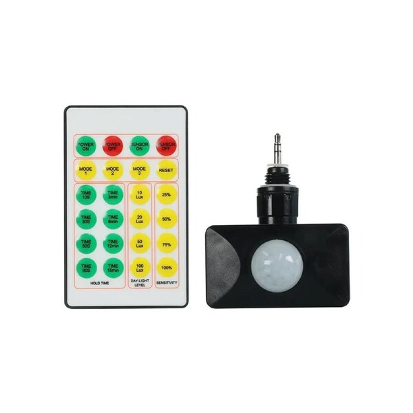 Domus 19928 - Blaze Pro Black Plug & Play PE Cell Sensor for Floodlights - IP65