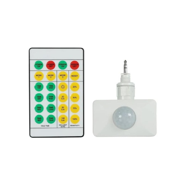 Domus 19927 - Blaze Pro White Plug & Play PIR Sensor for Floodlights - IP65
