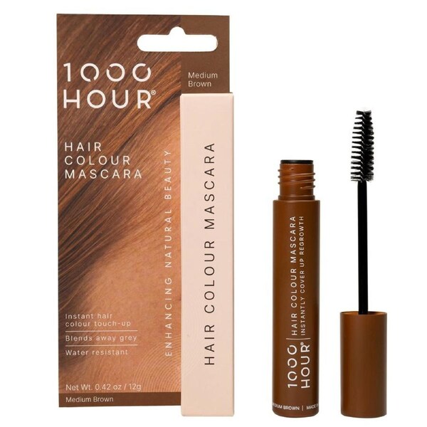 1000 Hour Hair Colour Mascara Medium Brown 12g