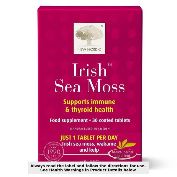 New Nordic Irish Sea Moss 30 Tablets
