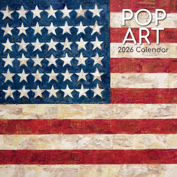 2026 Calendar Pop Art Square Wall, The Gifted Stationery GSC26156