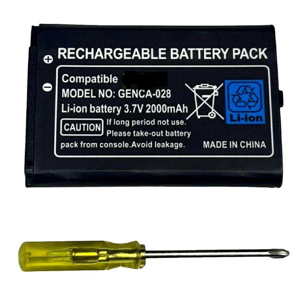 New Rechargeable Battery for Nintendo 2DS Consoles