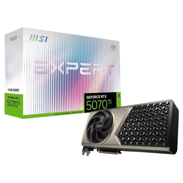 [GeForce RTX 5070 Ti 16G EXPERT OC] MSI GPU Graphics Card