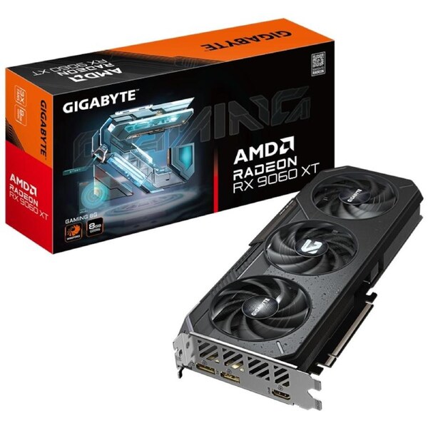 [GV-R9060XTGAMING-8GD] Gigabyte Radeon RX 9060 XT GAMING 8GB Graphics Card