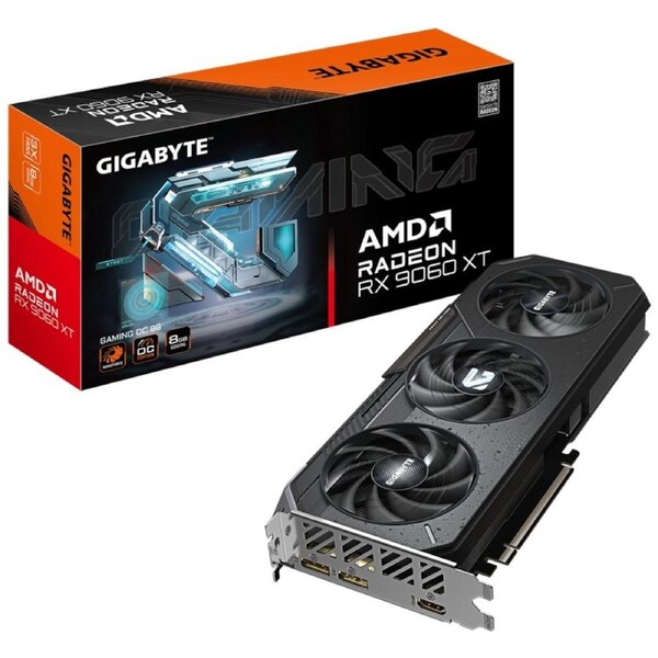 [GV-R9060XTGAMING OC-8GD] Gigabyte Radeon RX 9060 XT GAMING OC 8G Graphics Card
