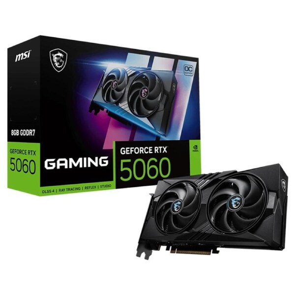 [GeForce RTX 5060 8G GAMING OC] MSI GeForce RTX 5060 GAMING OC 8G Graphics Card