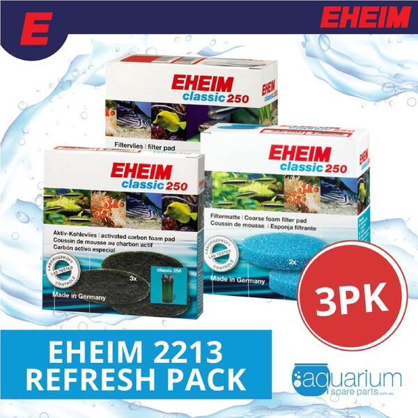 Eheim 2213 External Filter Refresh Pack (3pk)