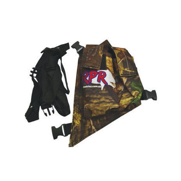 RPR GPS/UHF Holster Double Hunting Sling Bag Pouch 25x34cm Camo