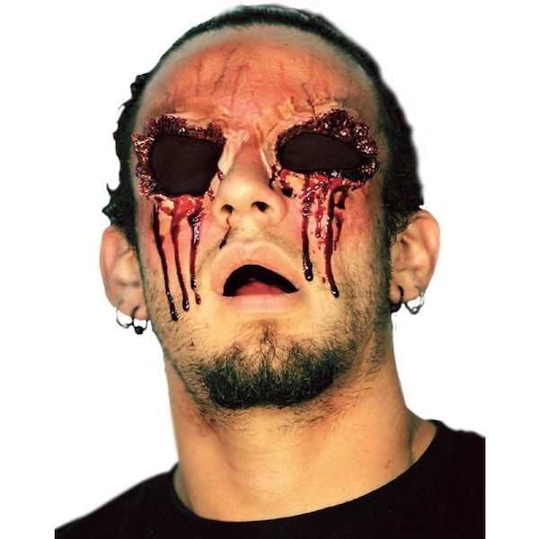 Dark Light Gouged Out Eyes Luxury FX Appliance Transfer Prosthetic Wound For Halloween