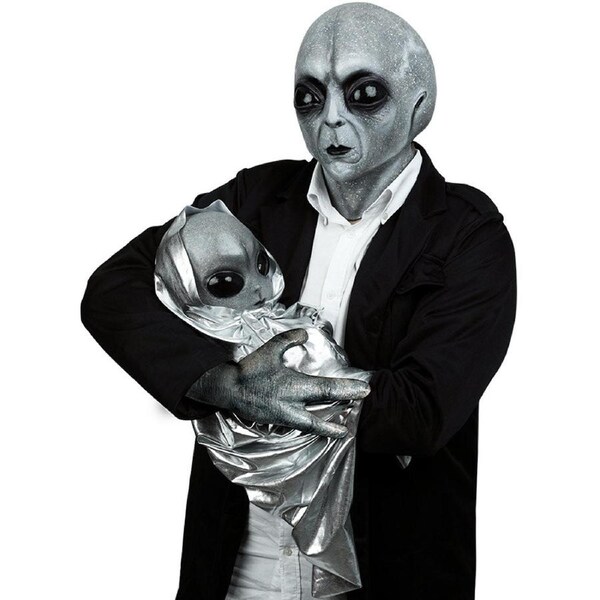 Halloween Area 51 Alien Baby Deluxe Prop