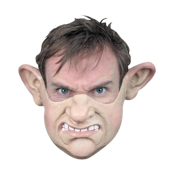 Grumpy Half Halloween Mask