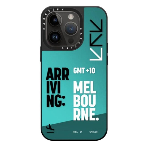 Casetify Mirror Case with MagSafe for Apple Iphone 15 Pro - City Melbourne