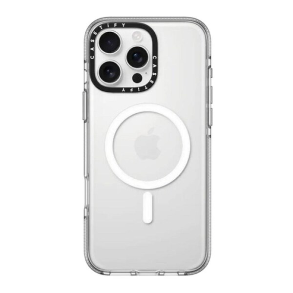 Casetify Clear Case with MagSafe for Apple Iphone 16 Pro Max - Clear