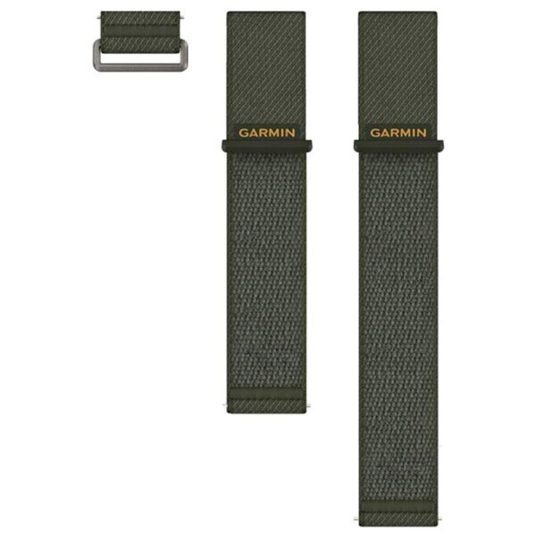 Garmin Venu X1 24mm Nylon Watch Band - Moss