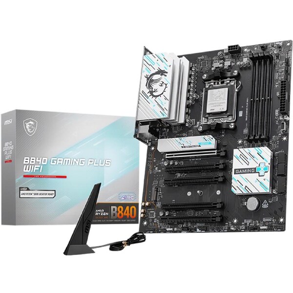 MSI B840 Gaming Plus WIFI AM5 ATX Motherboard (B840 GAMING PLUS WIFI)