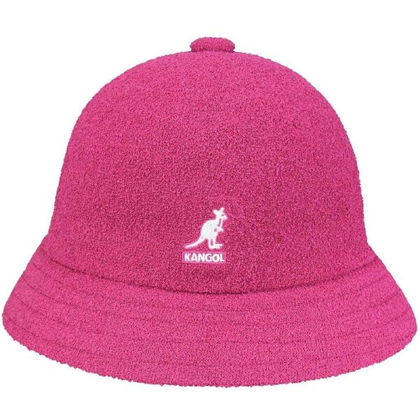 Kangol Bermuda Casual Bucket Hat Terry Towelling Cap Summer Camp - Electric Pink S