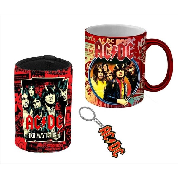 AC/DC - Mug / Can Cooler / Kring
