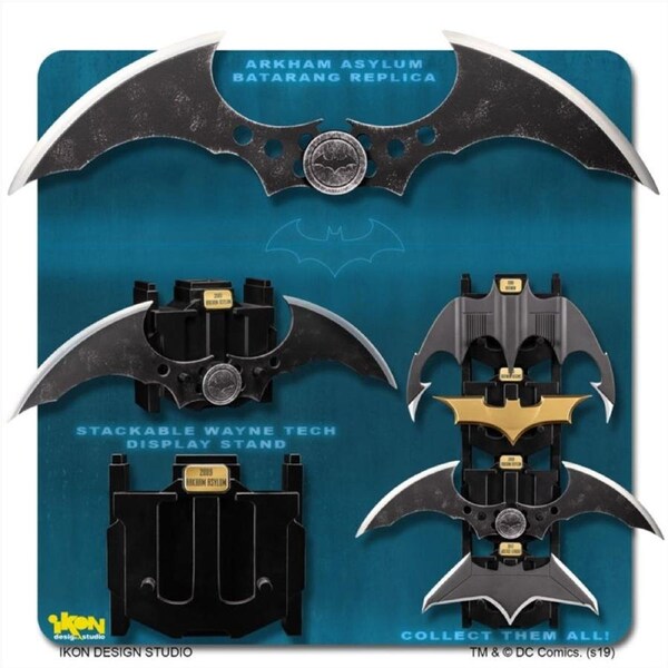Batman: Arkham Asylum - Batarang Metal Replica