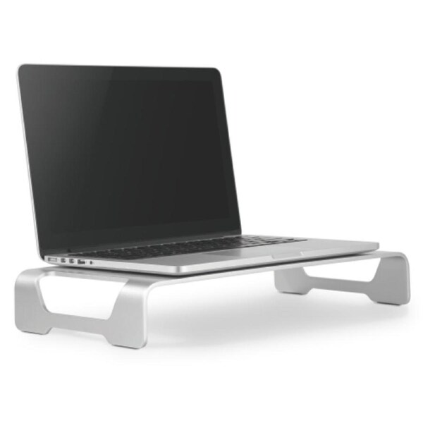 Brateck Slim Aluminum Monitor Riser (500mm x 210mm x 63mm), Fit Screen Size : 11'' - 32'', Weight Capacity(per layer): 20kg (LS)