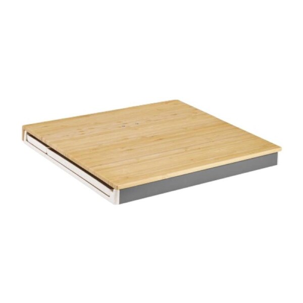 Brateck 2-in-1 Desktop Storage Box, 402x346x36mm, Weight Capacity: 5kg, Removeable Tray: organizes and stores small items (LS)