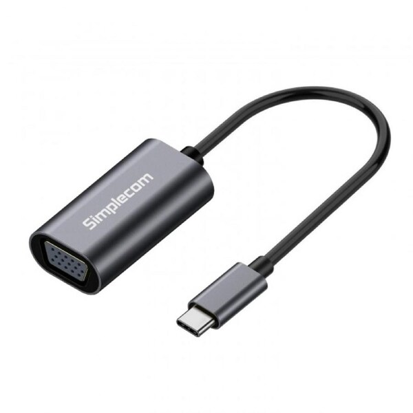 Simplecom DA104 USB-C to VGA Adapter Full HD 1080p
