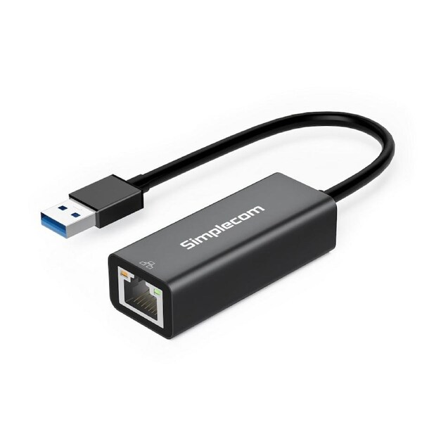 Simplecom NU304 SuperSpeed USB 3.0 to Gigabit Ethernet Network Adapter