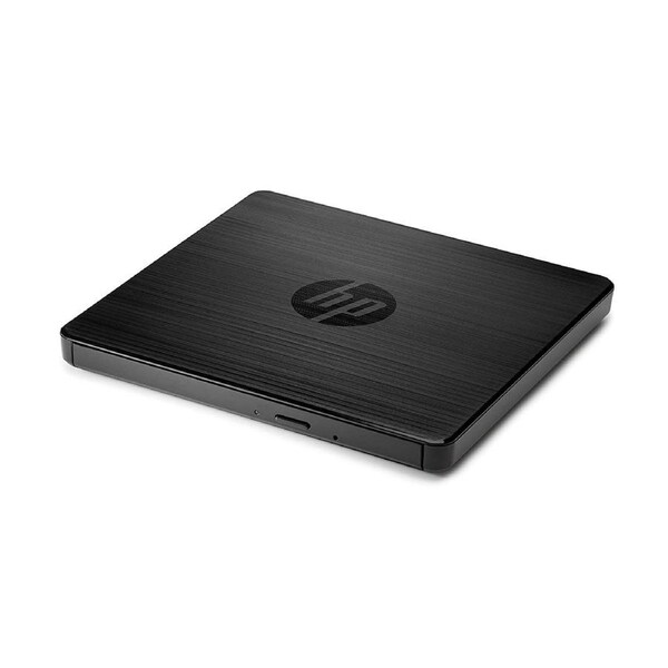 HP 8x Ultra Slim Portable External USB ODD DVD-RW Burner Re-Writer Drive No AC Adapter Required for PC MAC Notebook Laptop Computer