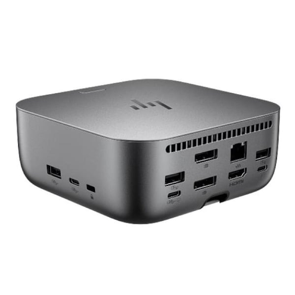HP Dock G6 Thunderbolt 4 Ulltra Docking Station - 280W Power Delivery 4xDisplays 2xDP 1xHDMI 4xUSB-A 2xUSB-C 1xTB4 2.5GbE RJ45 for HP WS ~4J0G4AA