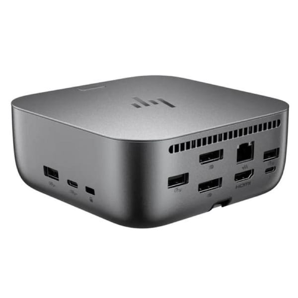 HP Dock G6 Thunderbolt 4 Docking Station - 100W Power Delivery 3xDisplays 2xDP 1xHDMI 3xUSB-A 2xUSB-C 1xTB4 2.5GbE RJ45 for HP Notebook PC